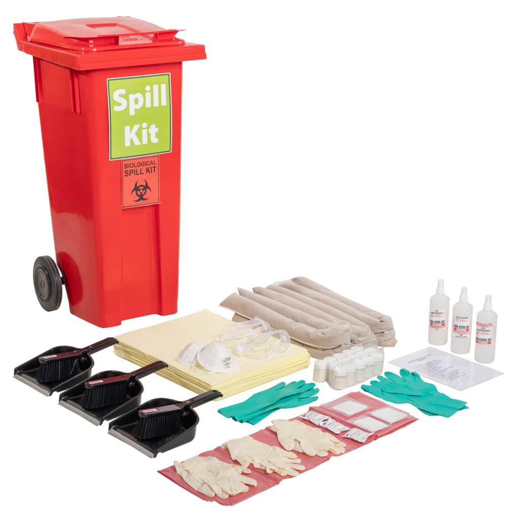 130L Biological Spill Kit Safety Signs & Equipment